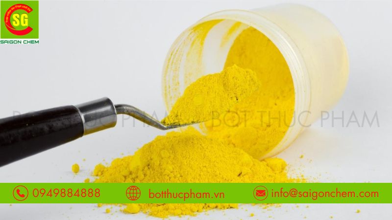 Tartrazine (E102): Phẩm Màu Vàng Chanh Sống Động